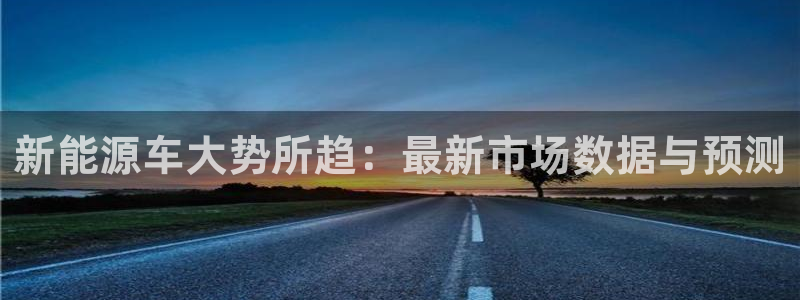 新宝gg首页：新能源车大势所趋：最新市场