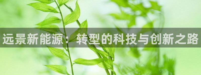 新宝gg有规律么:远景新能源:转型的科技与创新之路